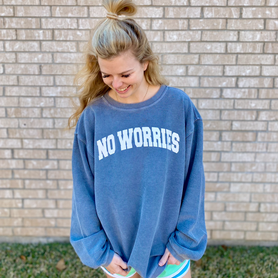 Yesterdays corded 2025 crew sweatshirt