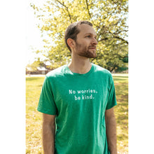 Load image into Gallery viewer, Be Kind T-shirt in Heather Green
