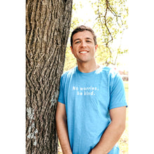 Load image into Gallery viewer, Be Kind T-shirt in Heather Royal Blue