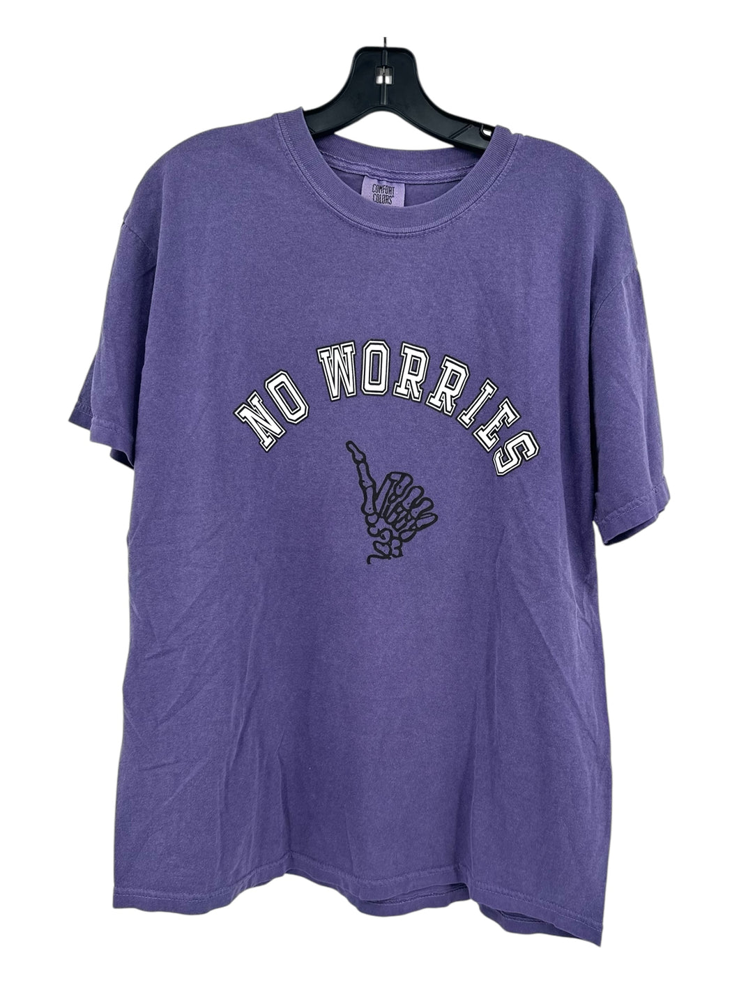 Bones T-shirt in Grape