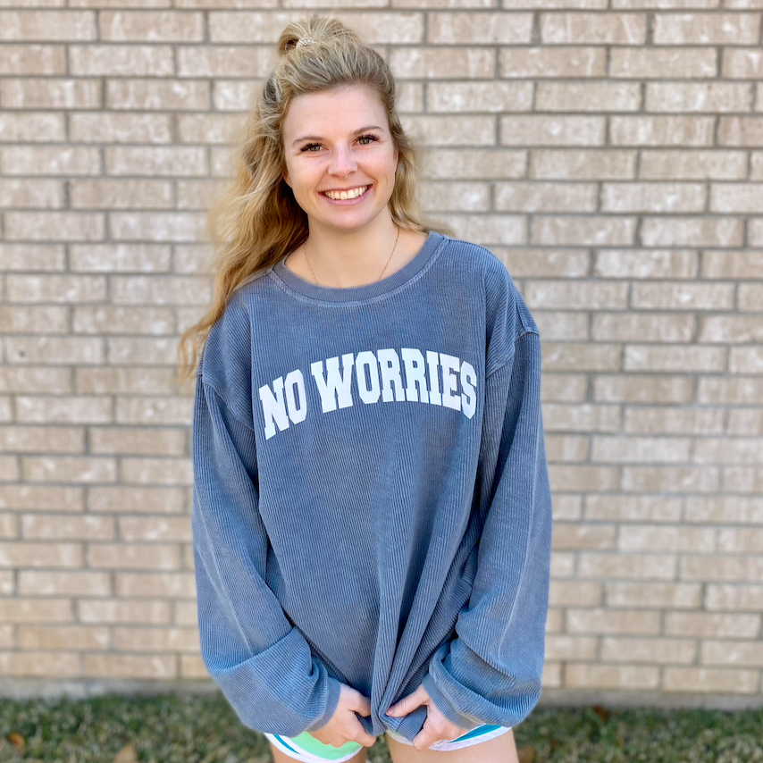 Corded crew sweatshirt online